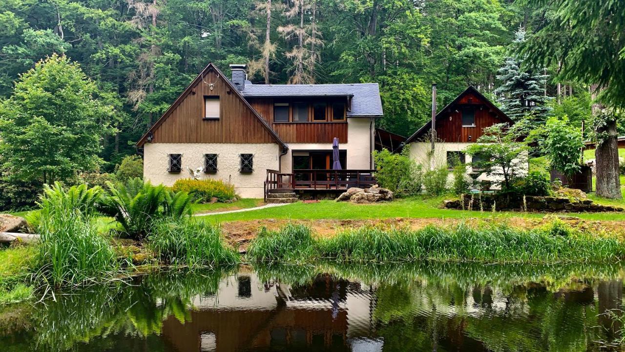 Ferienhaus Jaegerhaus Oppach Privathaus Bagian luar foto