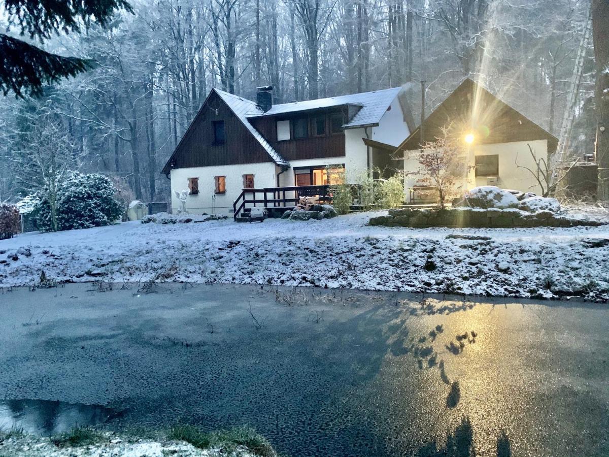 Ferienhaus Jaegerhaus Oppach Privathaus Bagian luar foto