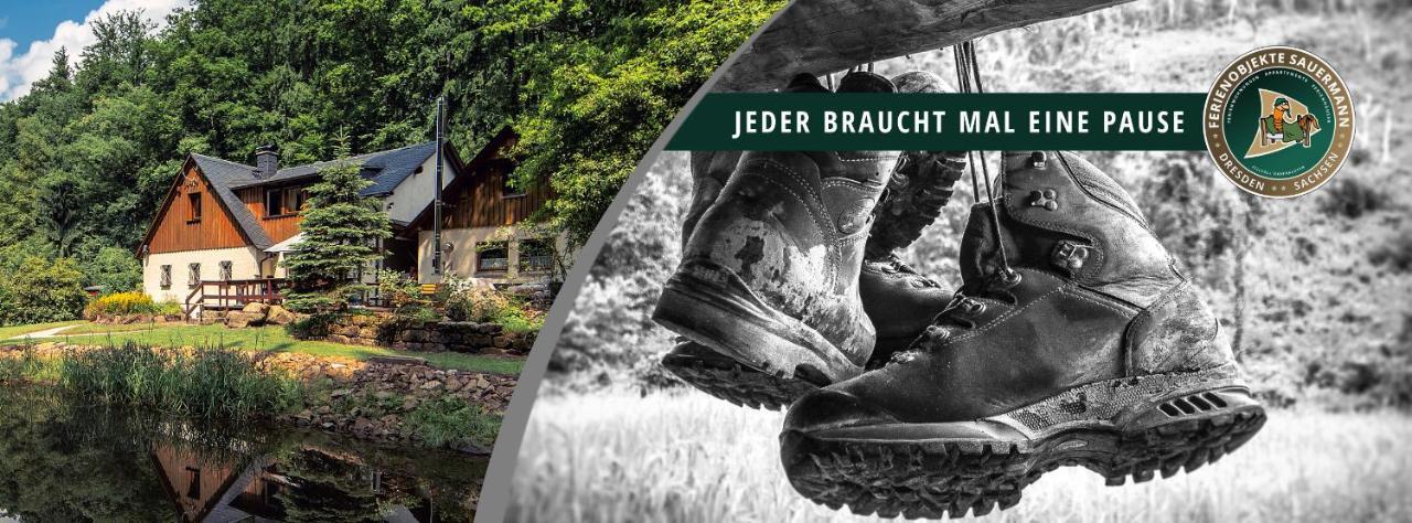 Ferienhaus Jaegerhaus Oppach Privathaus Bagian luar foto