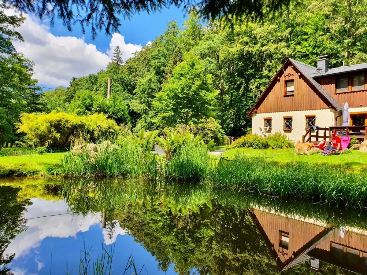 Ferienhaus Jaegerhaus Oppach Privathaus Bagian luar foto