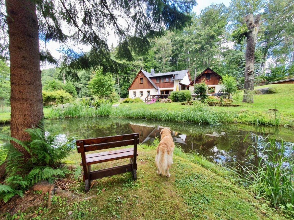Ferienhaus Jaegerhaus Oppach Privathaus Bagian luar foto