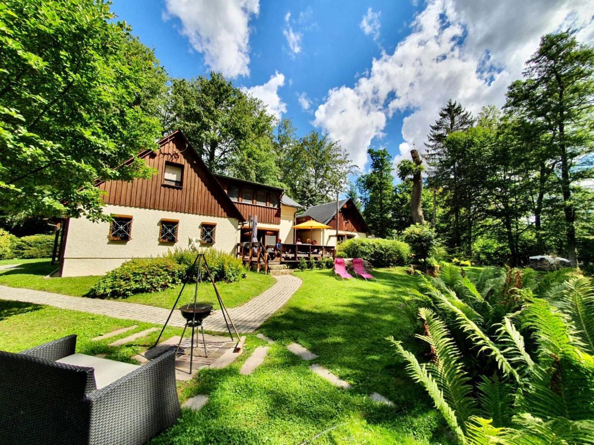 Ferienhaus Jaegerhaus Oppach Privathaus Bagian luar foto
