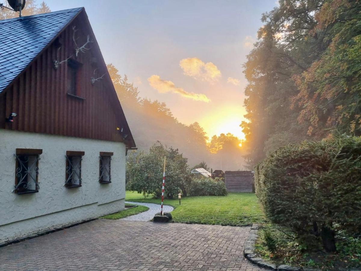 Ferienhaus Jaegerhaus Oppach Privathaus Bagian luar foto